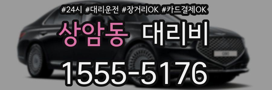 상암동 대리비
