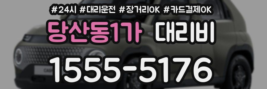 당산동1가 대리비