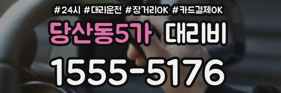 당산동5가 대리비