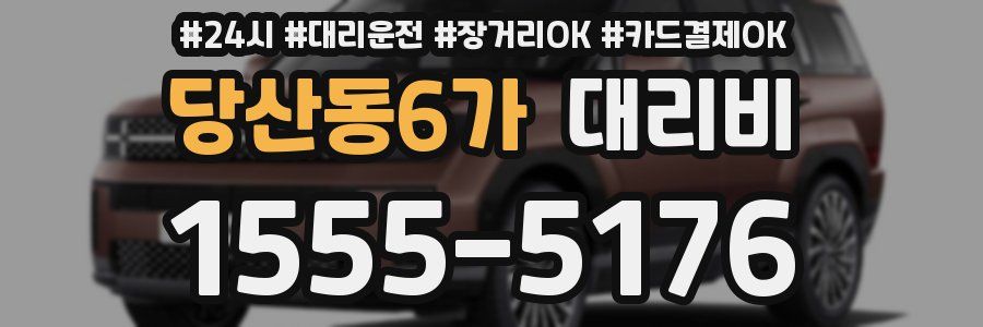 당산동6가 대리비