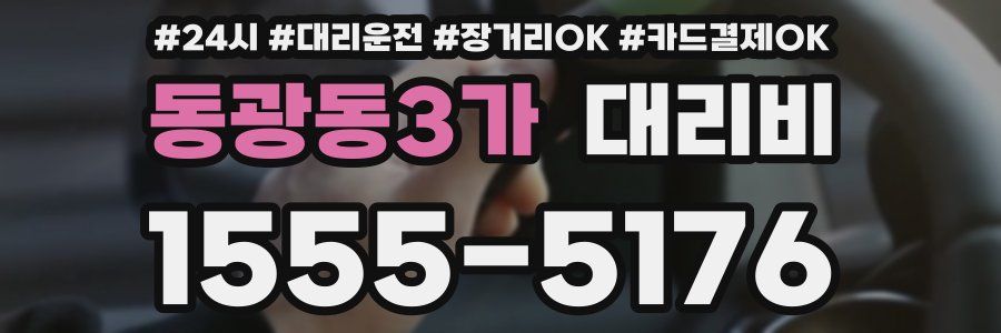 동광동3가 대리비