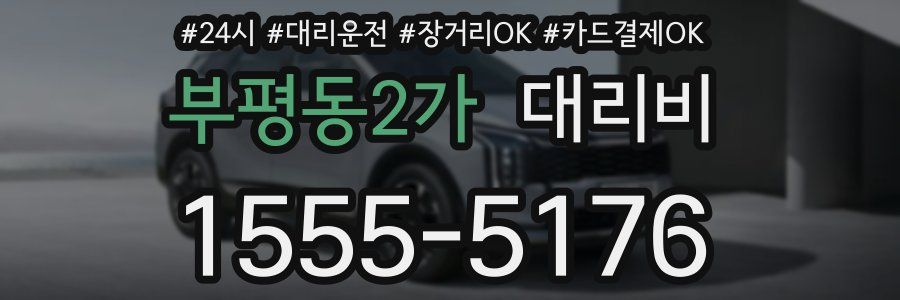 부평동2가 대리비