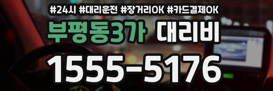 부평동3가 대리비