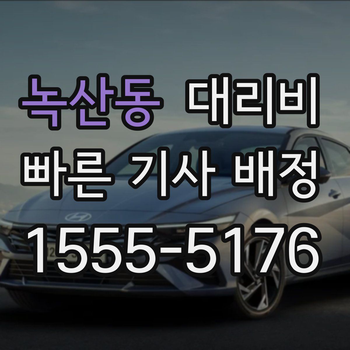 녹산동 대리운전