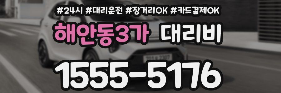해안동3가 대리비