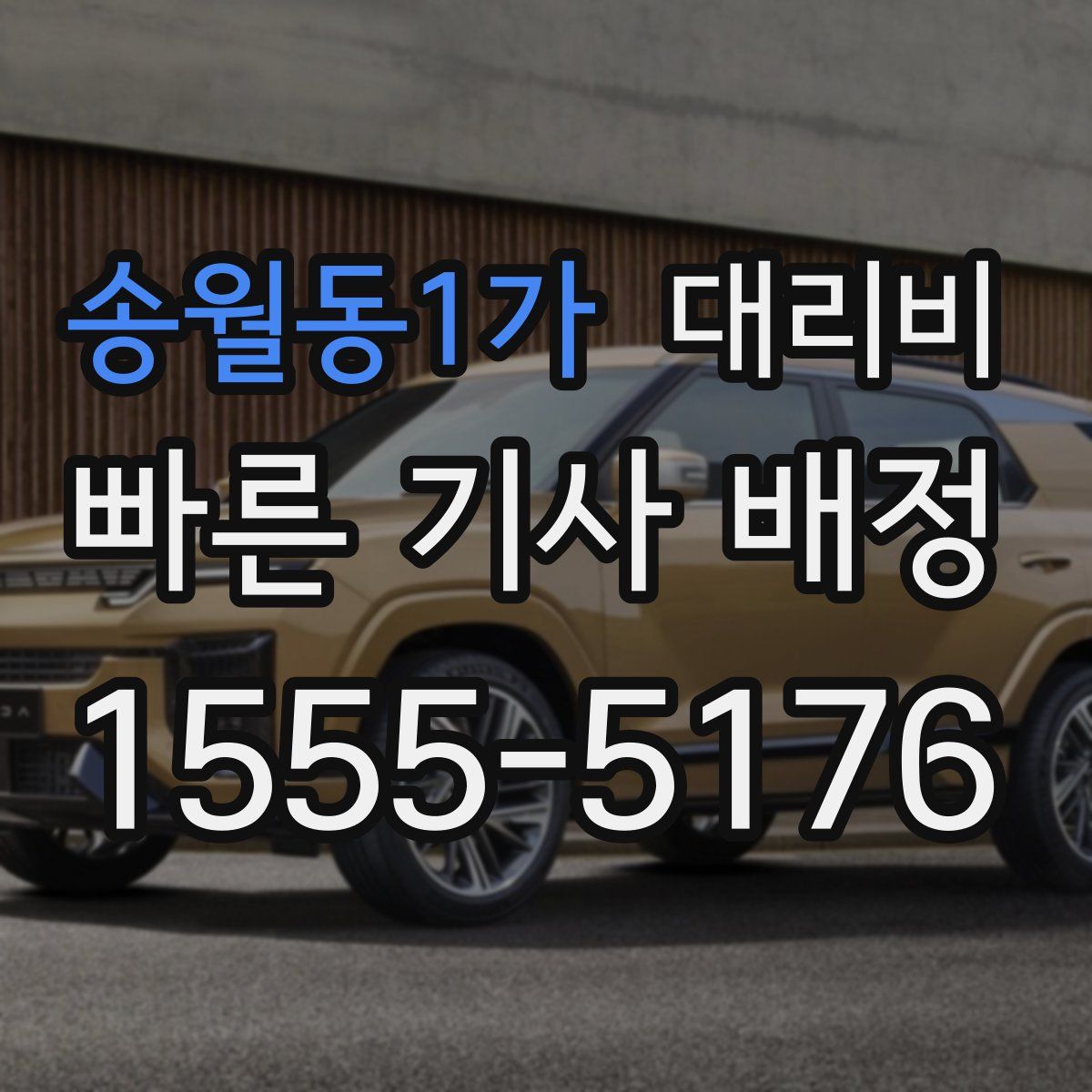 송월동1가 대리운전