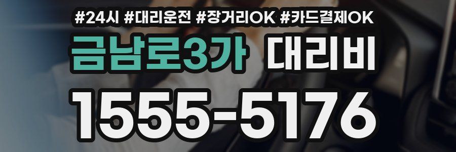금남로3가 대리비