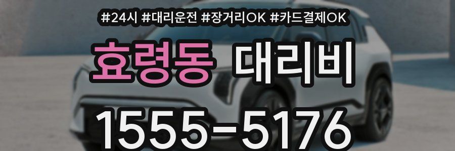 효령동 대리비