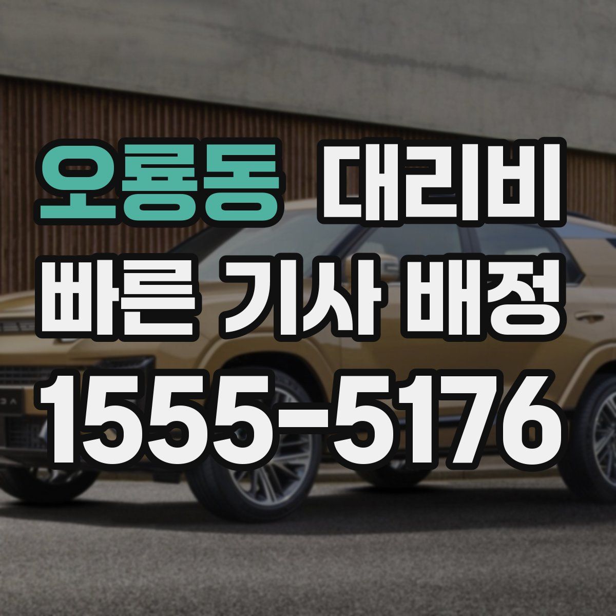 오룡동 대리운전