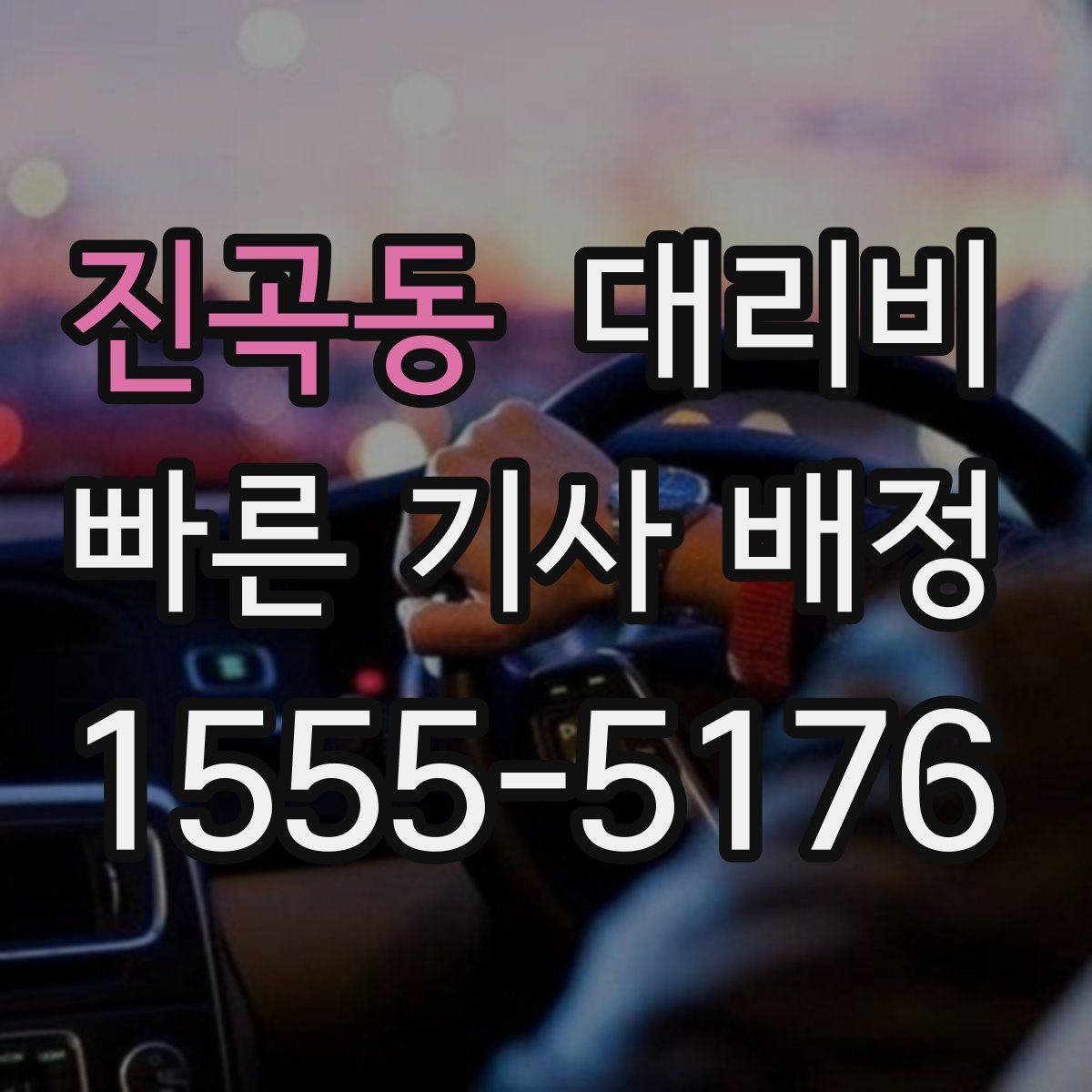 진곡동 대리운전