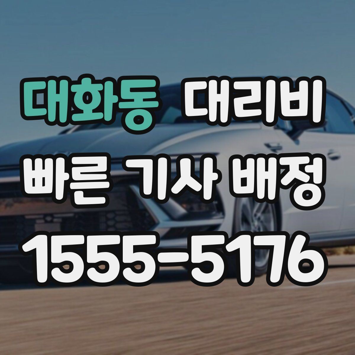 대화동 대리비 늦은 밤에도 마음 편한 무사 귀가의 시작