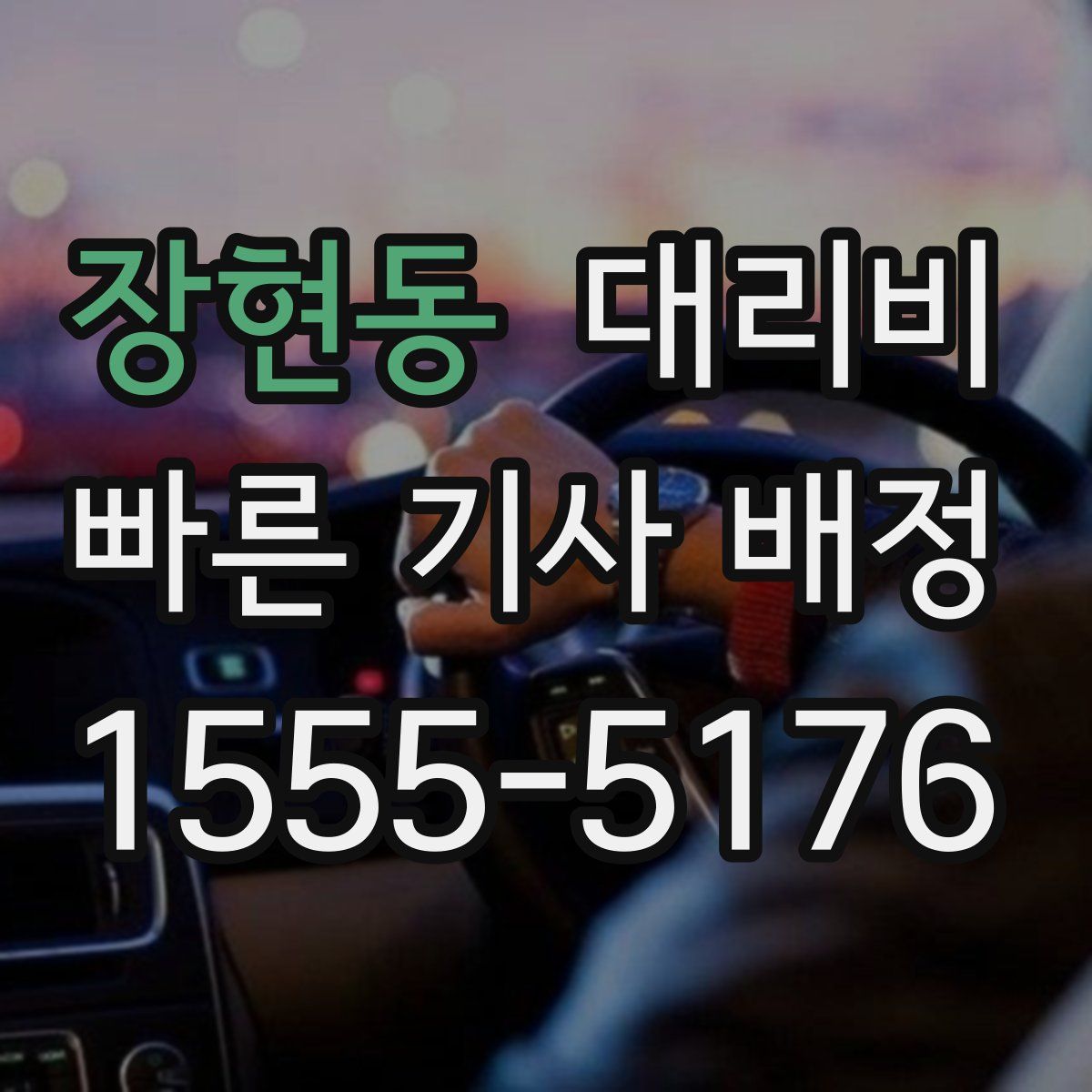 장현동 대리운전