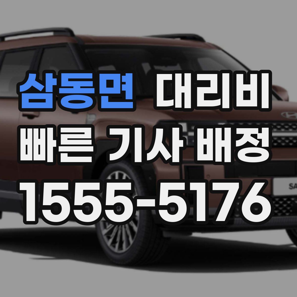 삼동면 대리운전