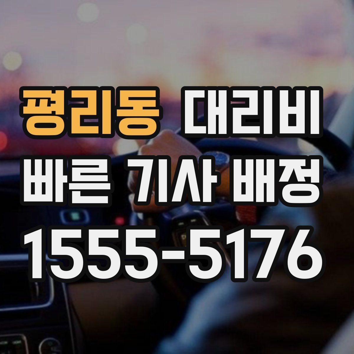 평리동 대리운전