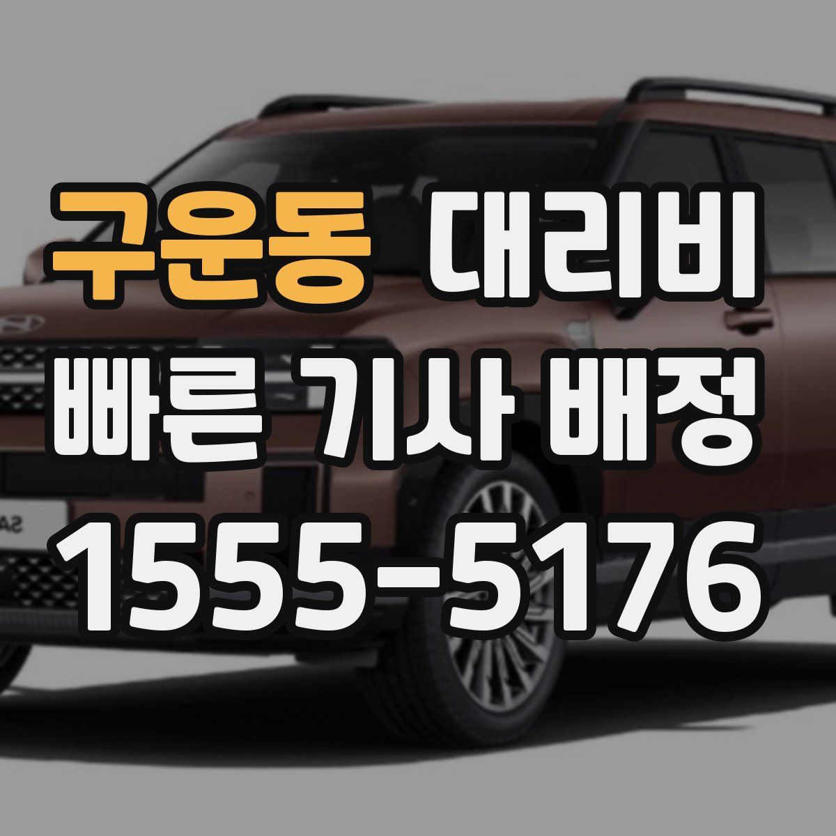 구운동 대리운전