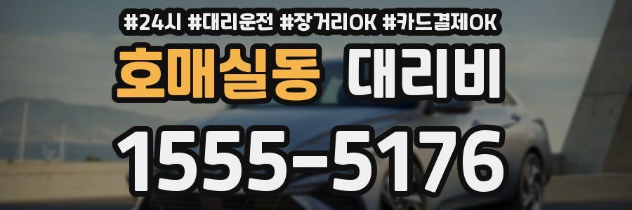 호매실동 대리비