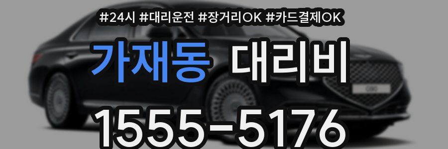 가재동 대리비