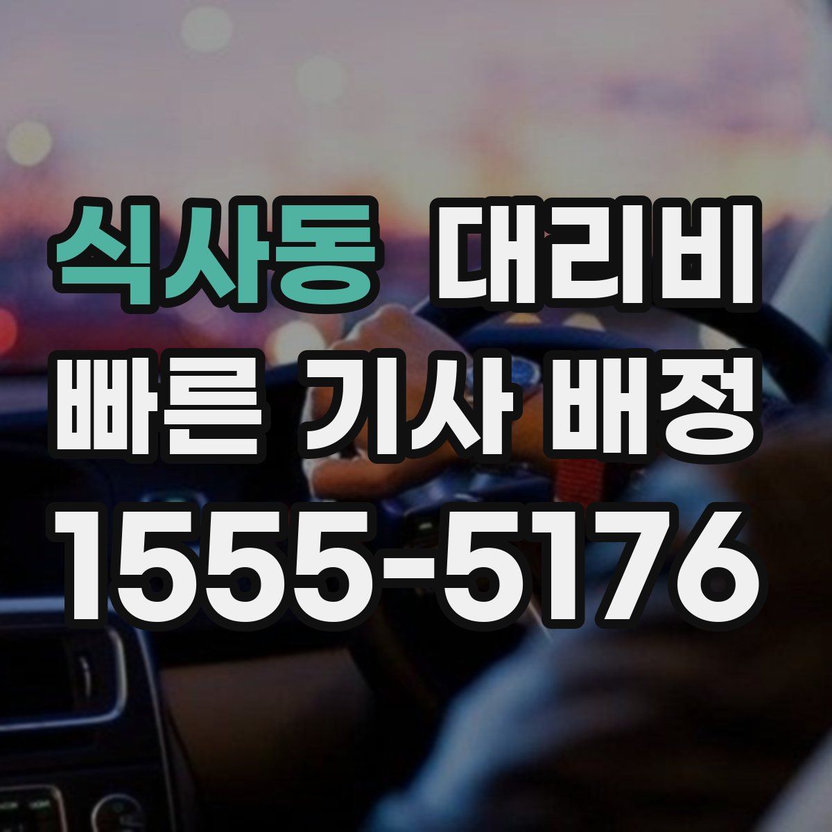 식사동 대리운전