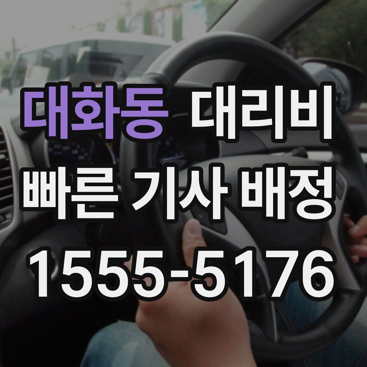 대화동 대리운전