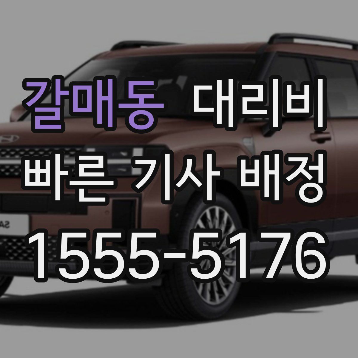 갈매동 대리운전