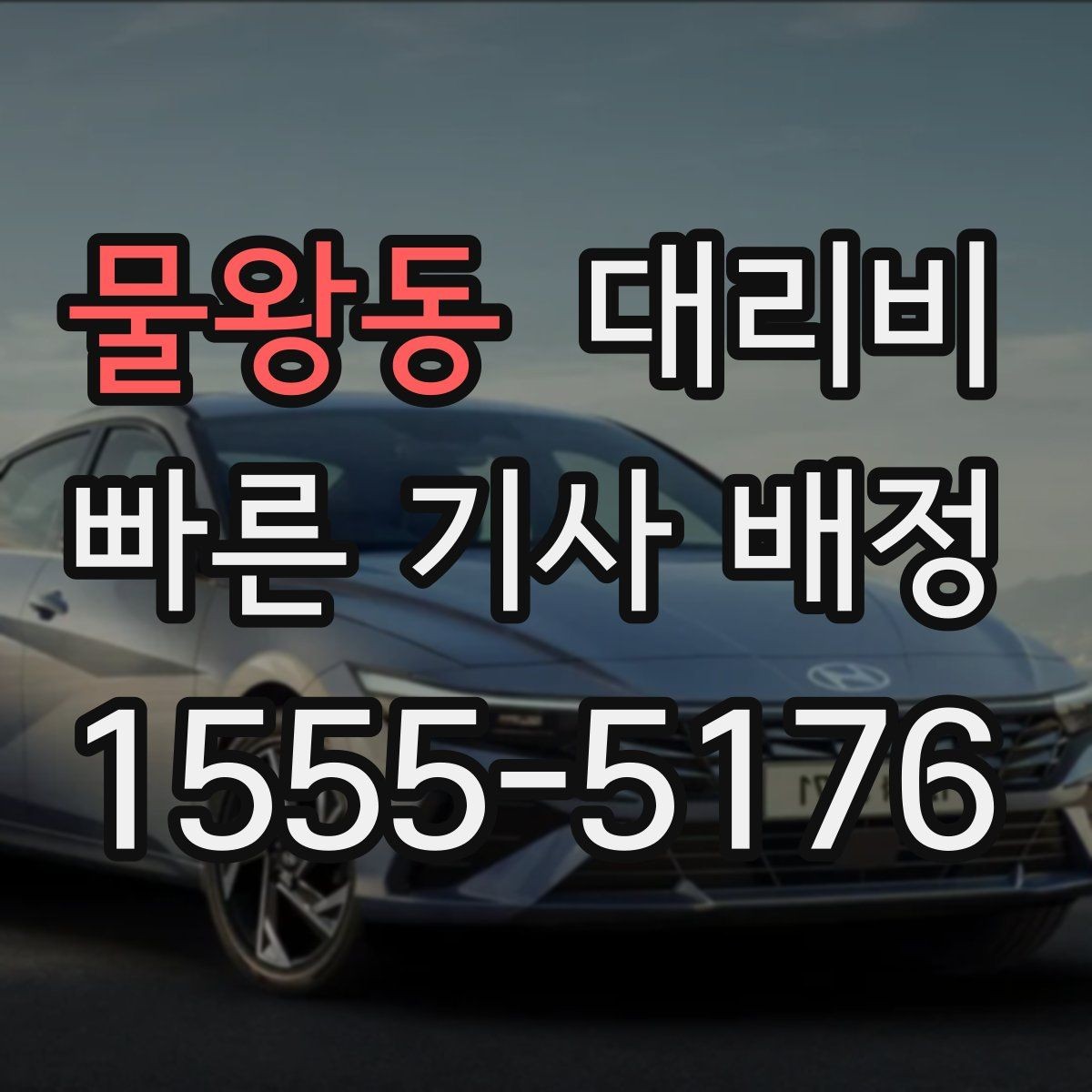 물왕동 대리비 관련해서 회식 후 귀가 팁