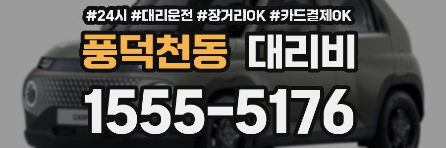 풍덕천동 대리비