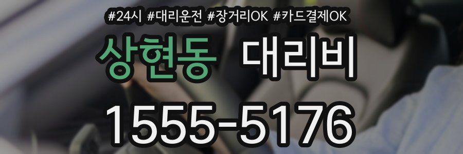 상현동 대리비