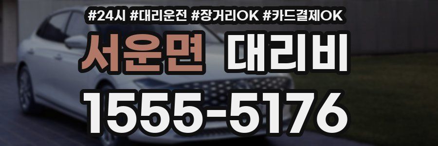 서운면 대리비