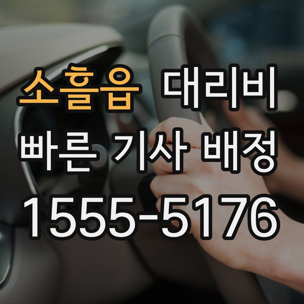 소흘읍 대리운전