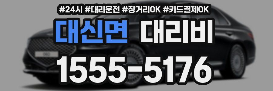 대신면 대리비