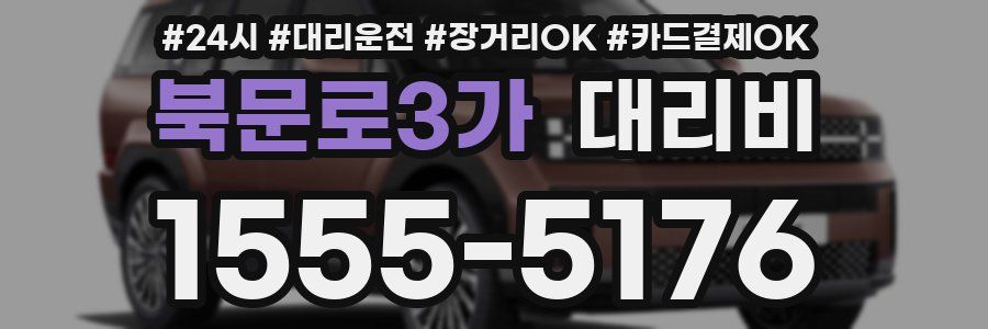 북문로3가 대리비