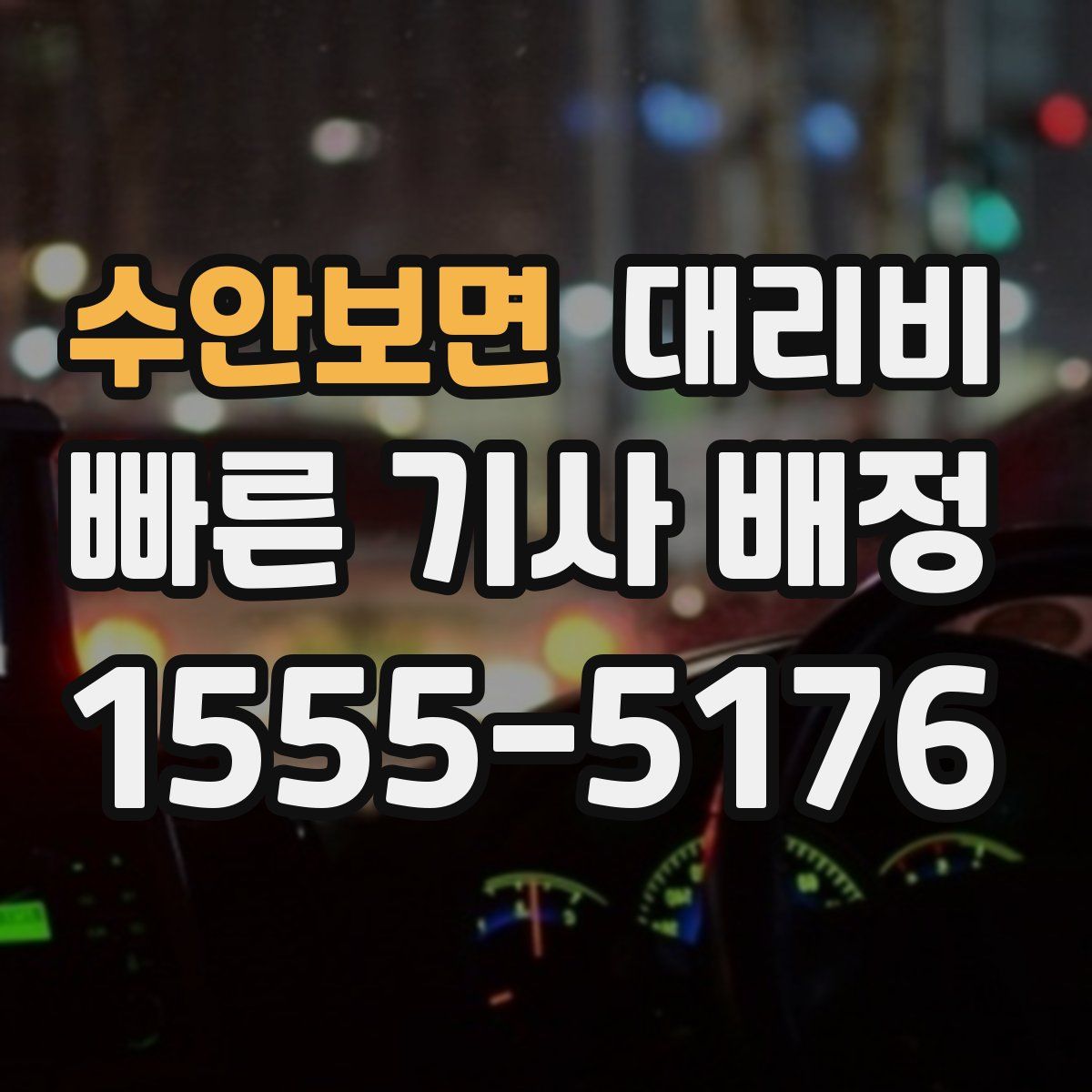 수안보면 대리운전