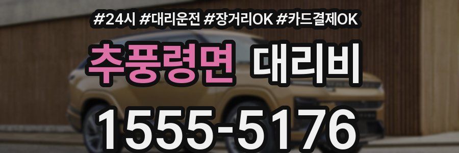 추풍령면 대리비