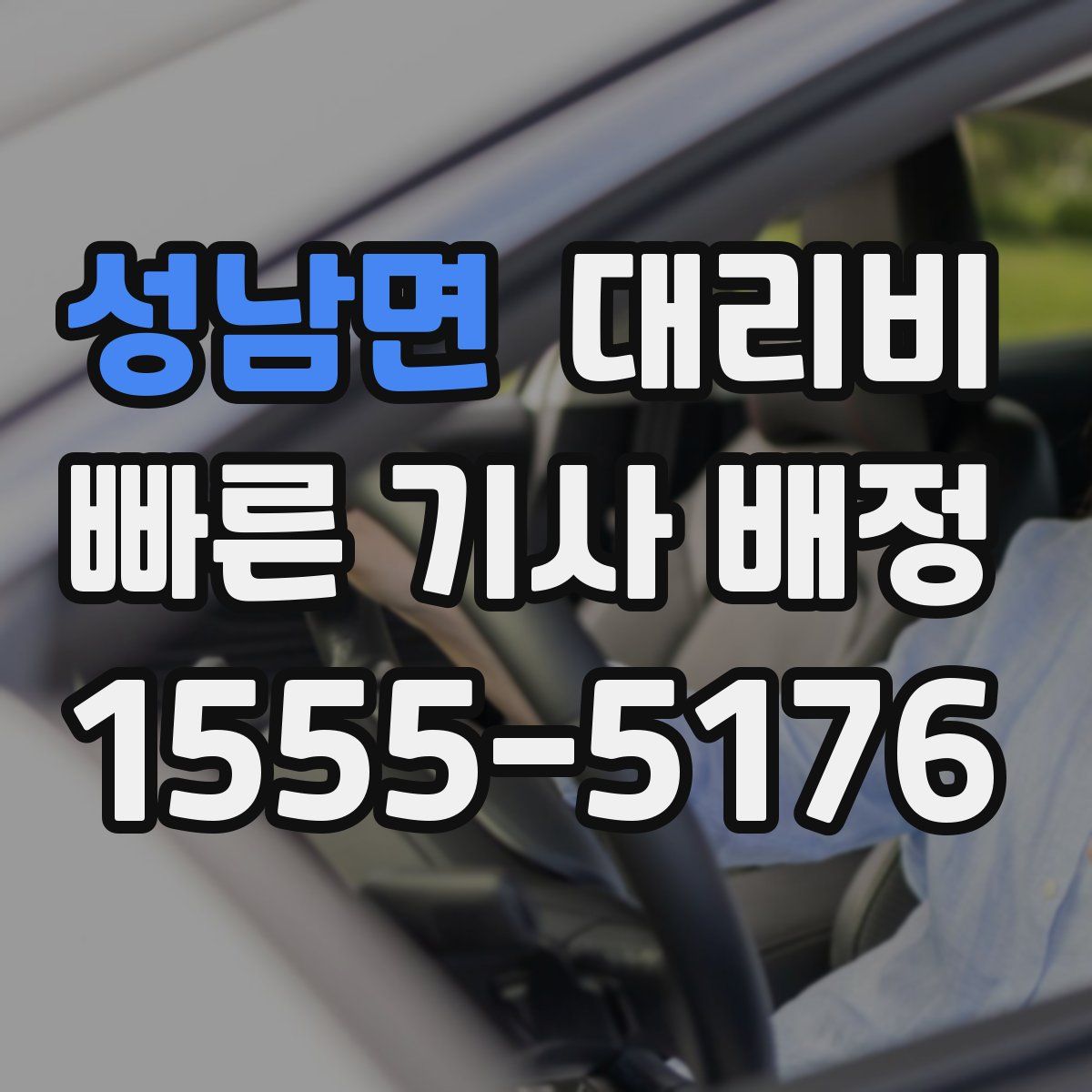 성남면 대리운전