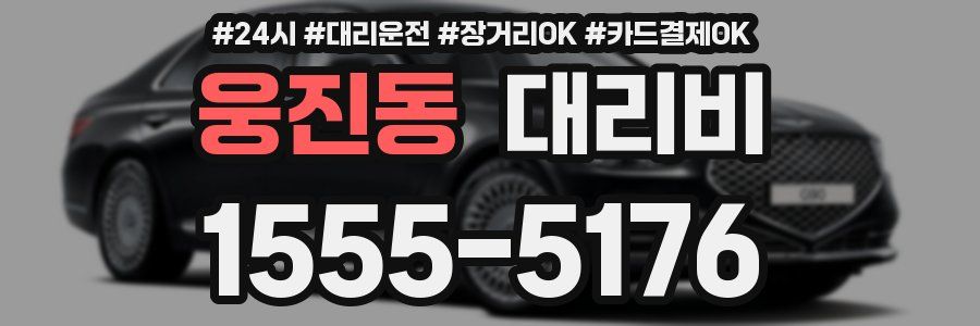 웅진동 대리비