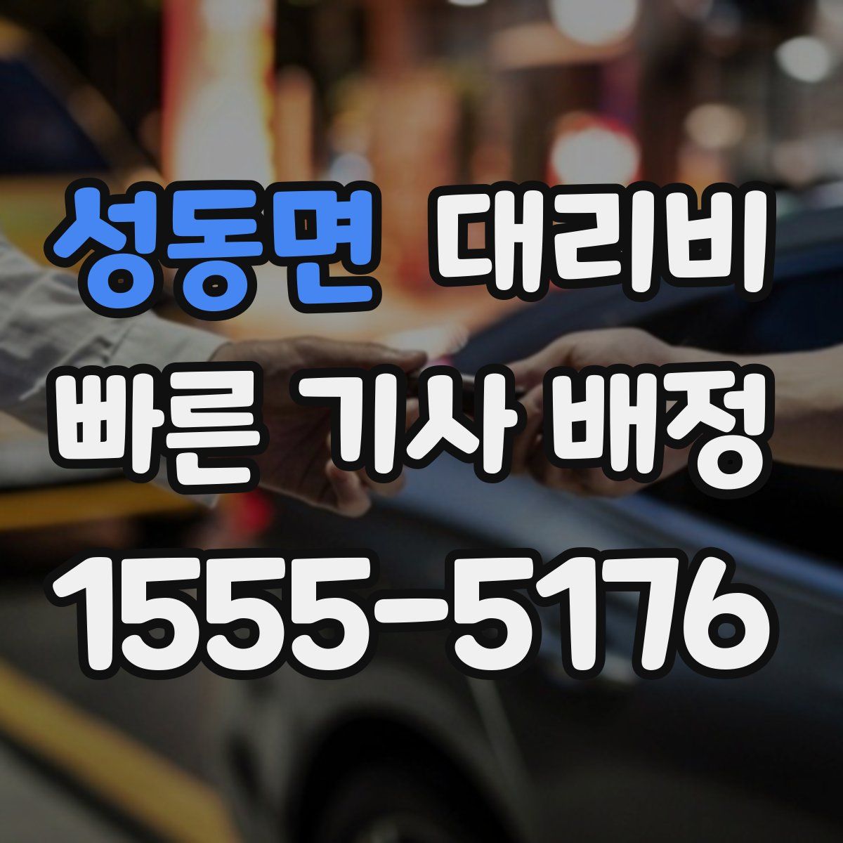 성동면 대리운전