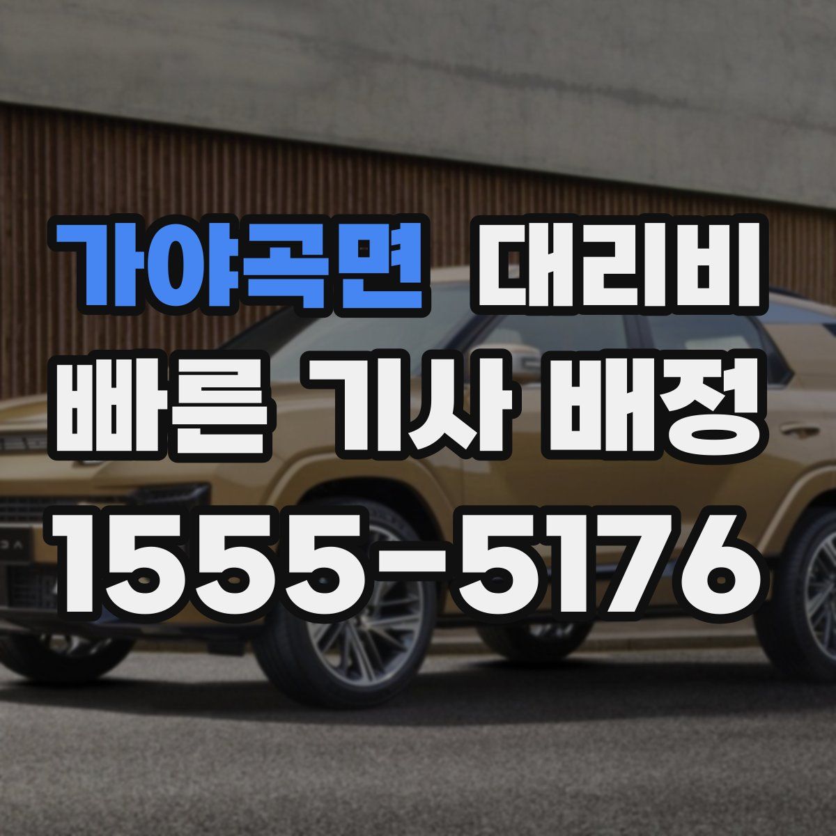 가야곡면 대리운전