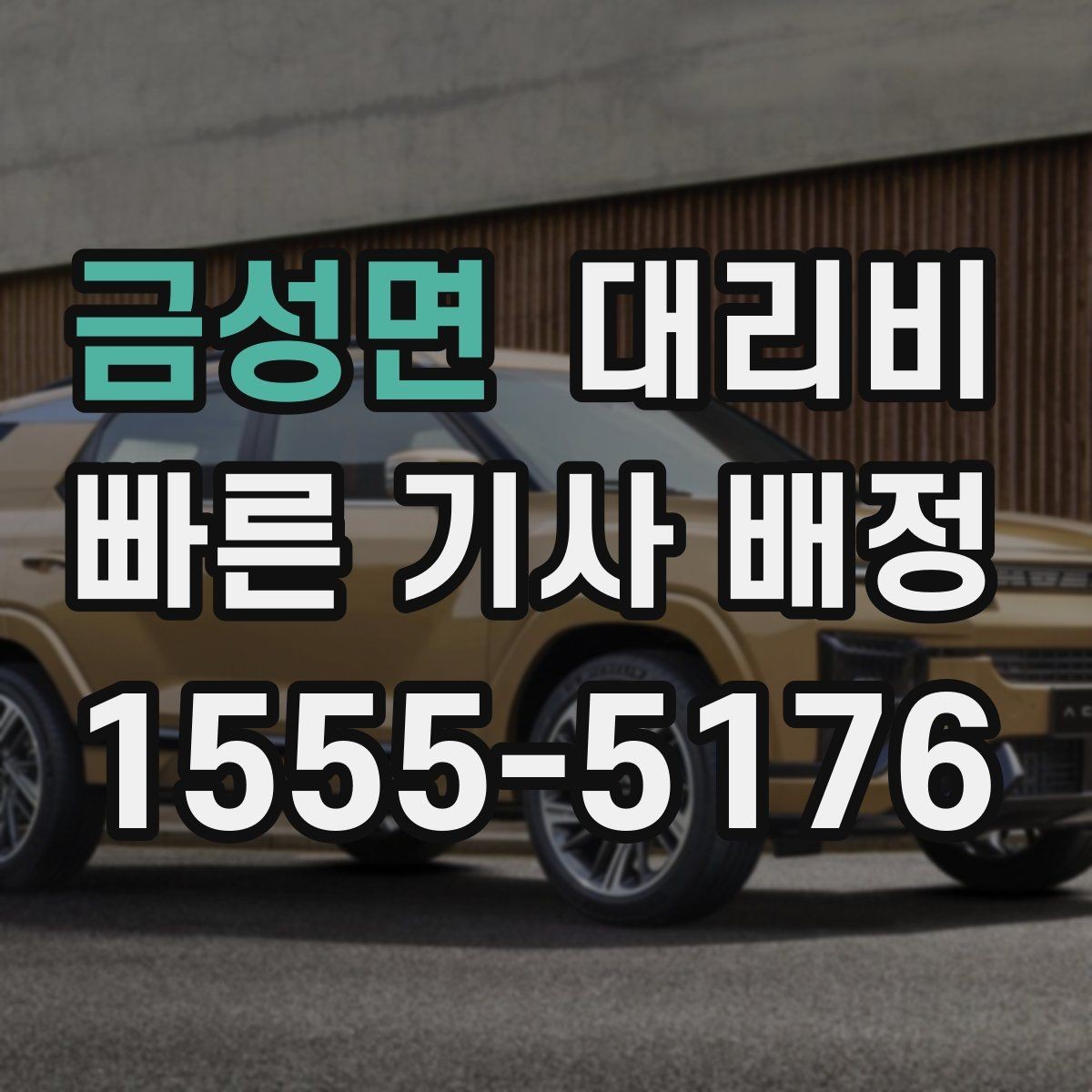 금성면 대리비 안내가 빨라지는 위치 설명법