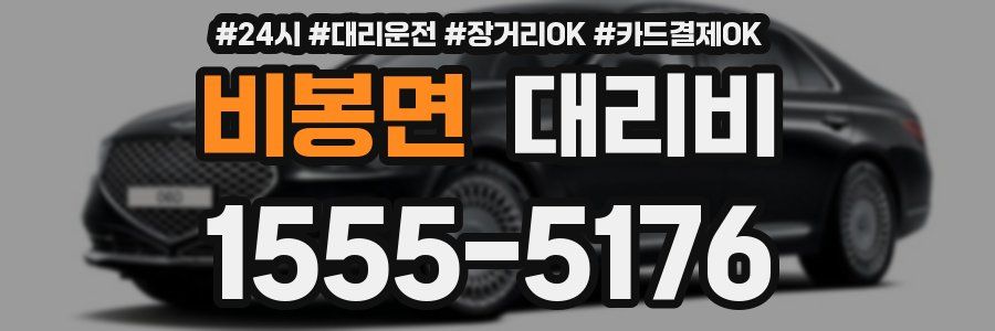 비봉면 대리비