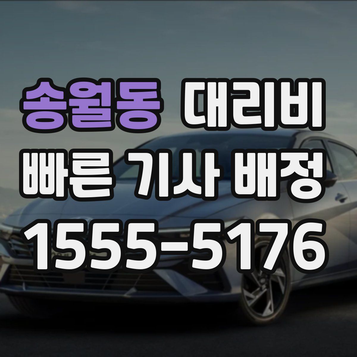 송월동 대리운전