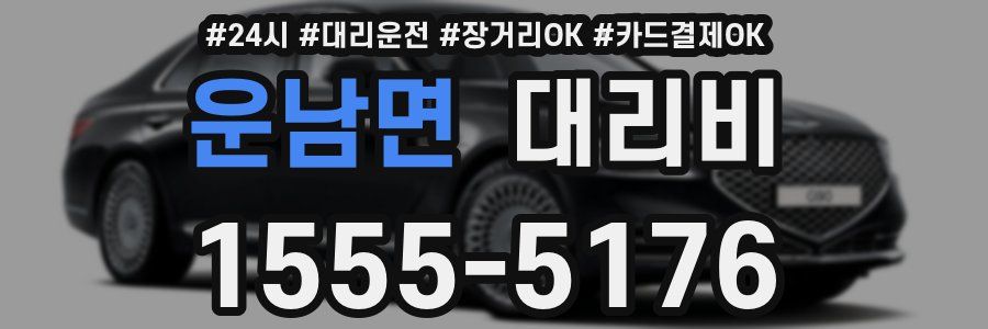 운남면 대리비