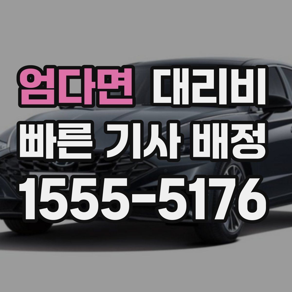엄다면 대리비 단체 이용도 오해 없이 깔끔하게