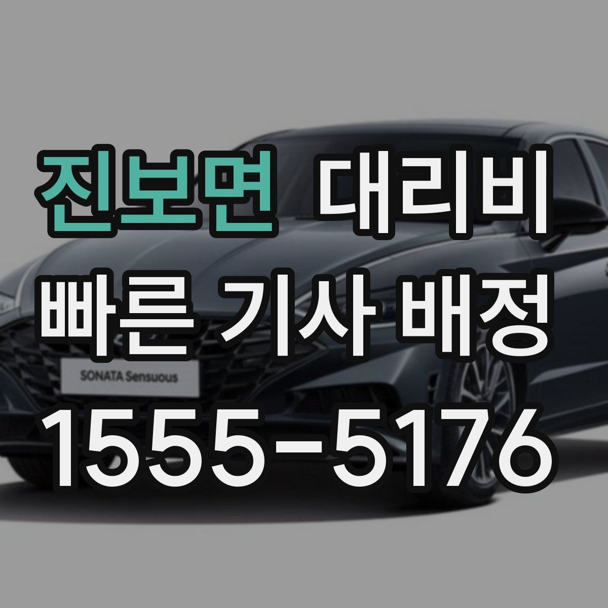 진보면 대리비 안내를 위해 목적지를 이렇게 말해보세요