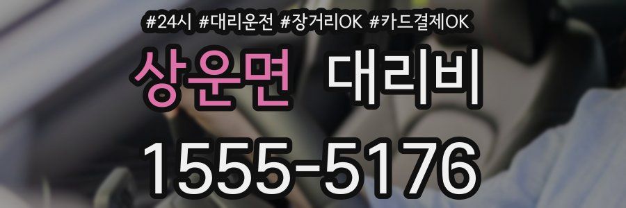 상운면 대리비