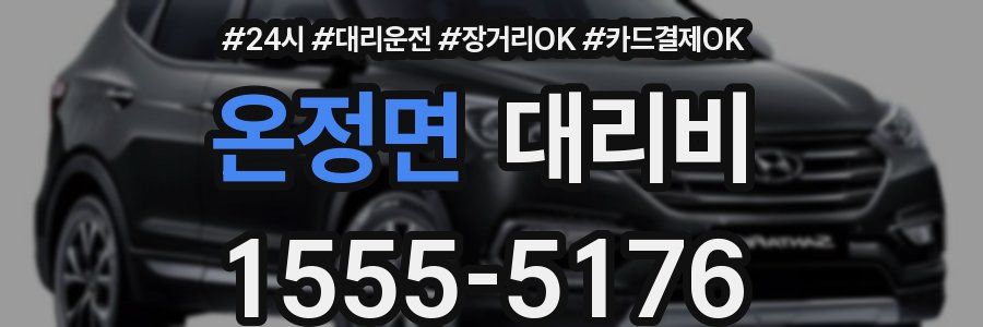 온정면 대리비