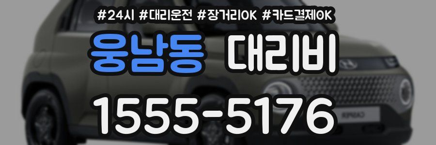 웅남동 대리비