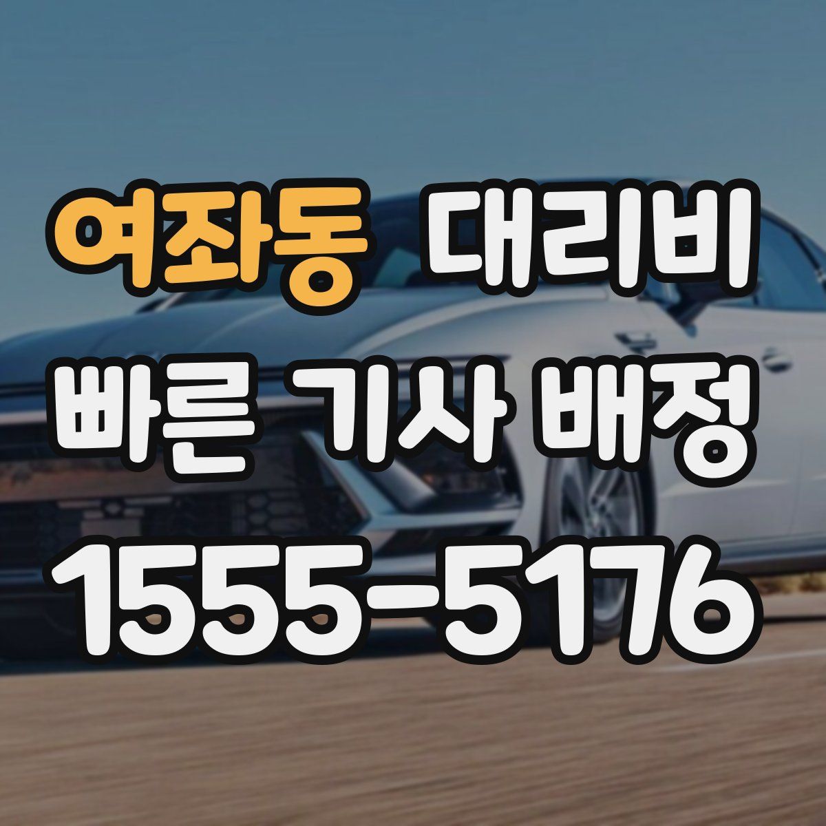 여좌동 대리운전