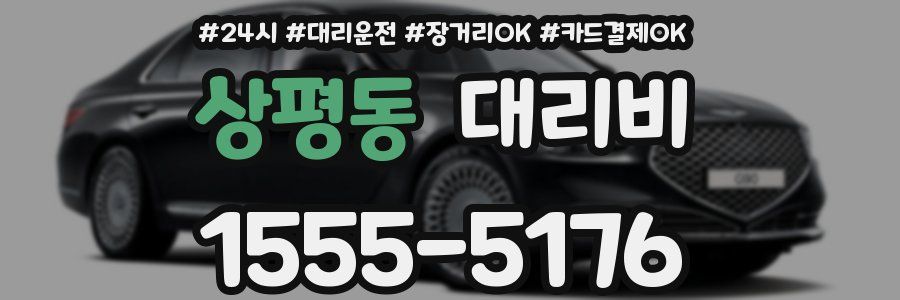 상평동 대리비