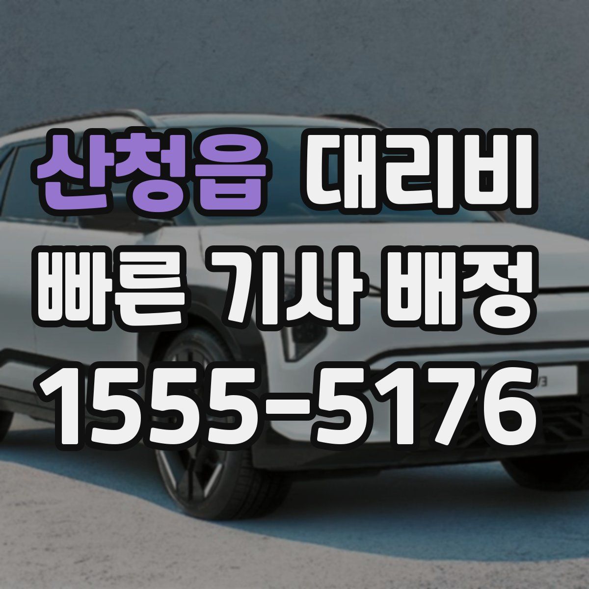 산청읍 대리운전