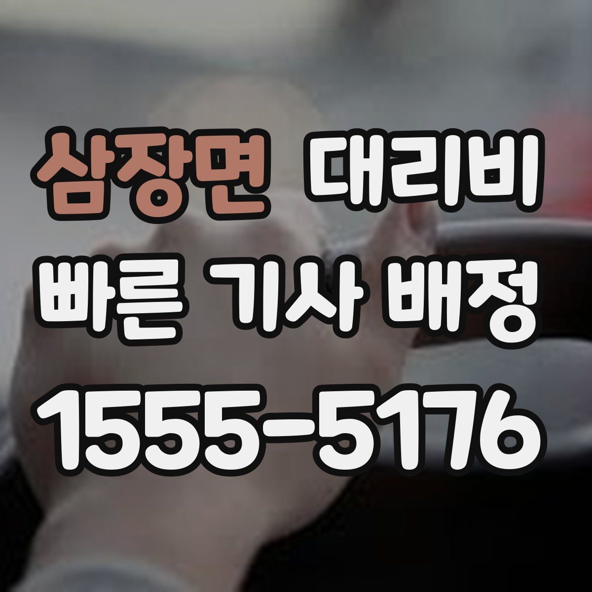 삼장면 대리운전